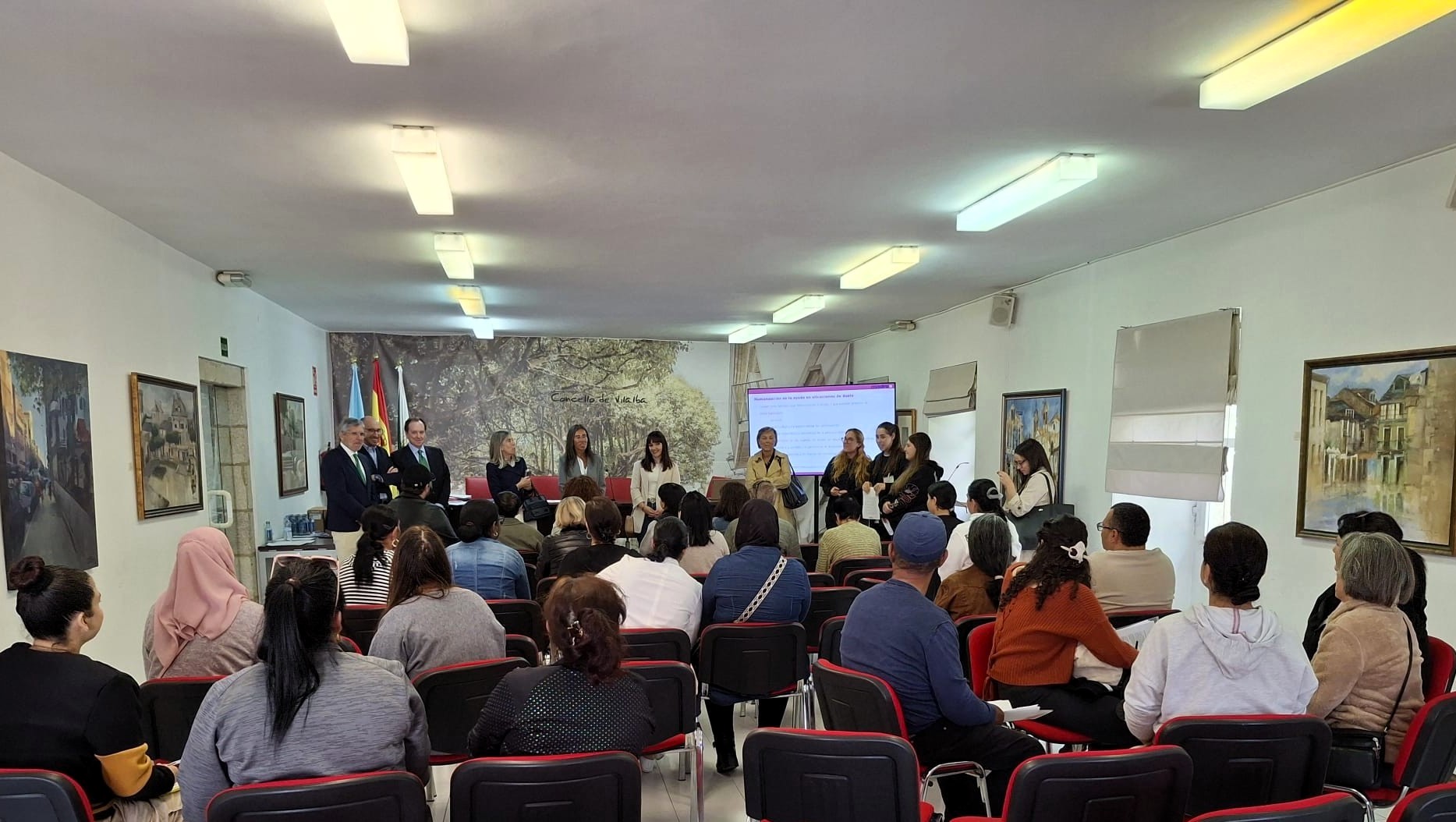 La Fundación Iberdrola España visita el programa ‘MADRES’, mujeres con hijos a cargo en Vilalba, Lugo.