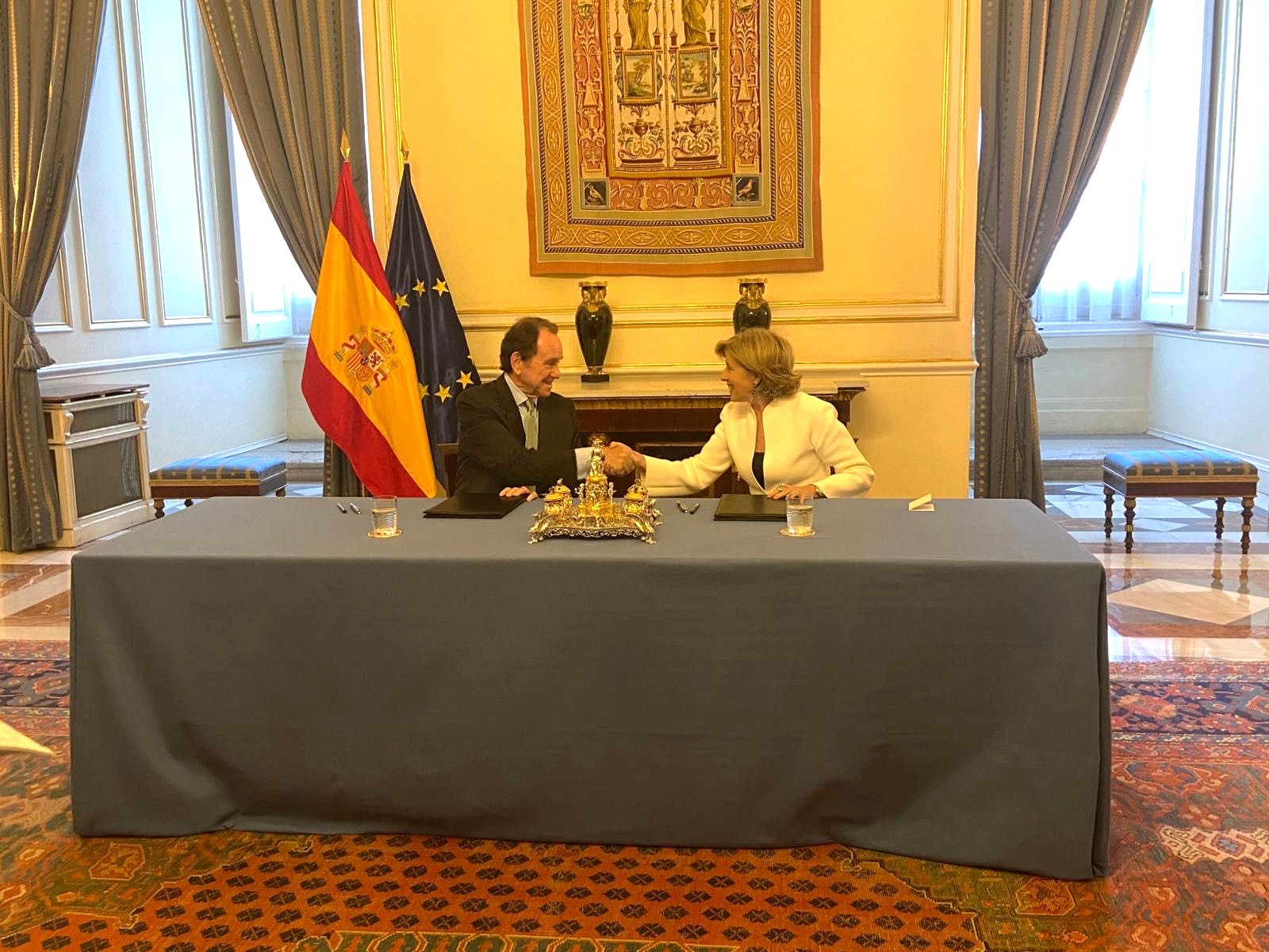 La Fundación Iberdrola España y Patrimonio Nacional sellan un acuerdo para la renovación integral de la iluminación de la Real Capilla del Palacio Real de Madrid