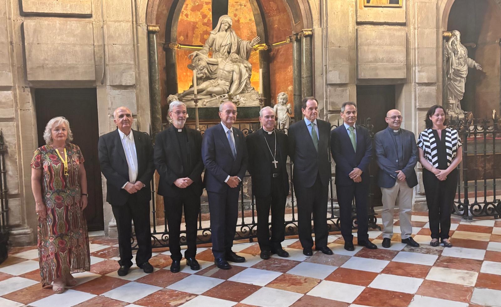 La Catedral de Málaga contará con nueva iluminación ornamental interior gracias a la Fundación Iberdrola España