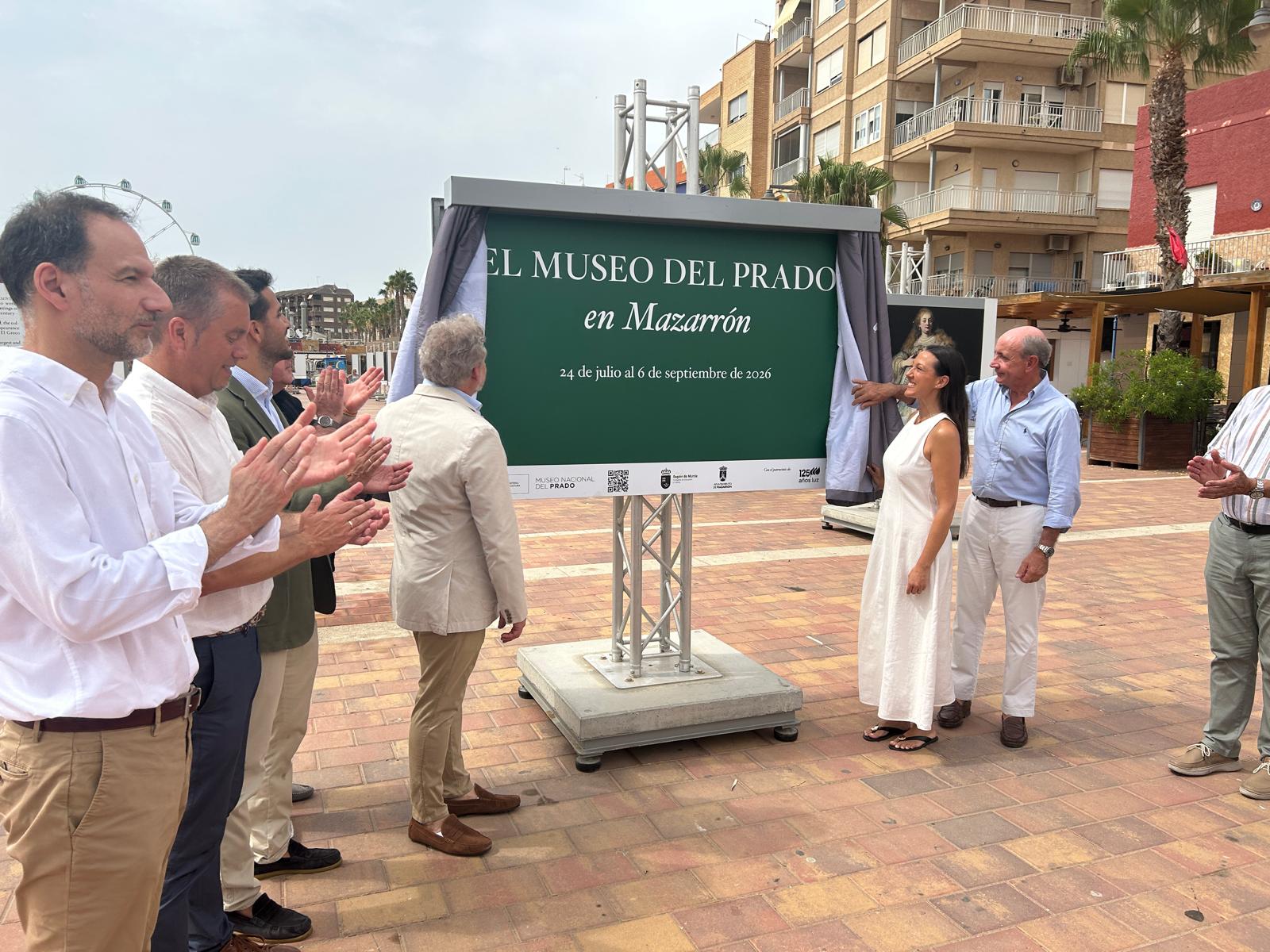 Mazarrón pone el broche final a la exposición ‘El Prado en las Calles’ en la Región de Murcia